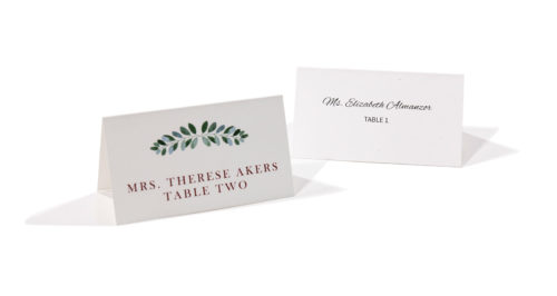 Place Cards Mingo Press Printing Wedding Invites